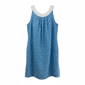 Girls Maggie Breen Blue Flowers Lined Dress Sleeveless Size 14